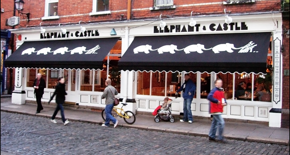 Temple Bar Elephant and Castle Restaurant Dublin Ireland