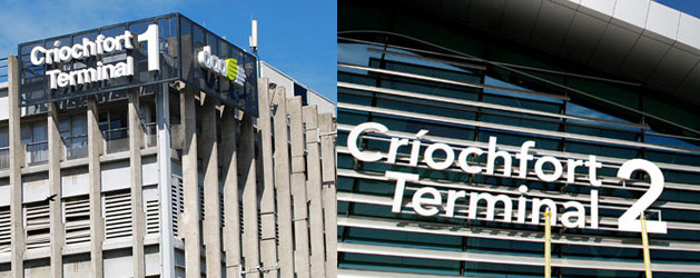 Dublin Airport Car Hire Terminal 1 & 2 Banner