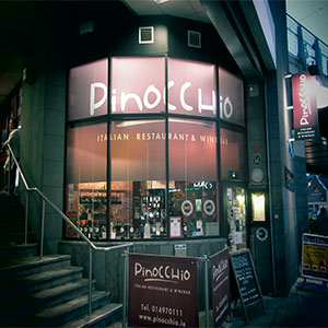 Pinocchio Italian Restaurant Wine & Bar Dublin Ireland