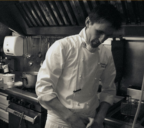 Chef Jéröme Fernandes at La Réserve Brasserie Dublin Ireland