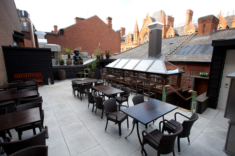 Rooftop Wnter Garden Fade Street Social Restaurant Dublin 2 Ireland