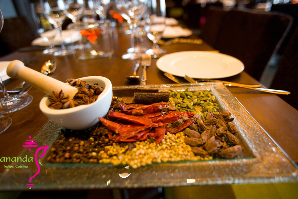 Dining at Ananda Indian Restaurant Dublin Ireland