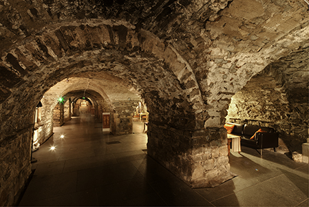 The Crypt at Christ Church Cathedral Dublin Ireland