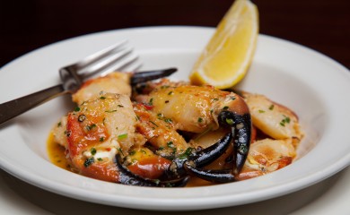 Crab Dish at The Matt The Thresher Seafood Restaurant Restaurant Dublin Ireland