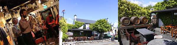 traditional pub bar in ireland